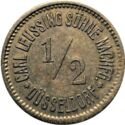½ Pfennig (Carl Leussing Sohne)