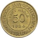 50 Pfennig (Rheinische Bahn-Gesellschaft)