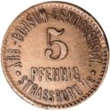 5 Pfennig (Arb.-Consum-Genossensch.)