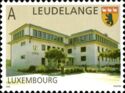 Municipal Administration Building, Leudelange and City Arms