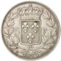 5 Francs (Henri V. Essai. Reeded)