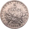 5 Francs (Semeuse. Essai)