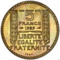 5 Francs (Turin. Essai - Al-Br)