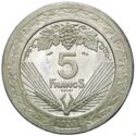 5 Francs (Essai by Vézien - Sn)