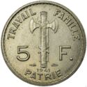5 Francs (Essai - Type III)