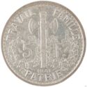 5 Francs (Essai Type I silver)