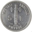 5 Francs (Essai Type III Al)