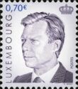 Grand Duke Henri (0.70 € vignet color purple)