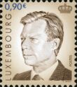 Grand Duke Henri (0.90 € vignet color brown)