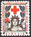 American National Red Cross Christmas seal 1918