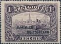 Overprint "ALLEMAGNE DUITSCHLAND" on Antwerp - Perf. 15
