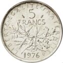 5 Francs (Piefort - Silver)
