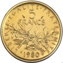 5 Francs (Piefort - Gold)
