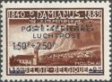 Overprinted 'POSTE AERIENNE-LUCHTPOST' - Perfins