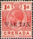 King George V - WAR TAX