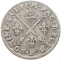 5 Sols (Louis XIV. 1/16 Ecu - P - Dijon)