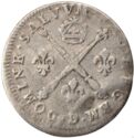 5 Sols (Louis XIV. 1/16 Ecu - D - Lyon)
