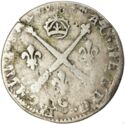 5 Sols (Louis XIV. 1/16 Ecu - G - Poitiers)