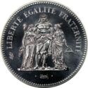 50 Francs (Hercules Group - legend starts at hand height)