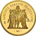 50 Francs (Hercule - Gold)
