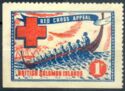 Red Cross Appeal - Islanders in canoe