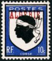 Corse overprinted