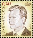 Grand Duke Henri (0,74 € vignet color brown)