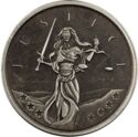 1 Pound (Lady Justice - Antique)