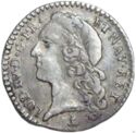6 Sols (Louis XV. "Headband" 1/20 Ecu. P - Dijon)