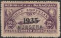 Graf Zeppelin with overprint "1935"