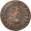 1 Denier Tournois (Louis XIII. - A - Paris)