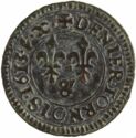 1 Denier Tournois (Louis XIII. - & - Aix)