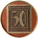 50 Pfennig (Fehlt Büro Bedarf)