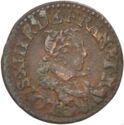 1 Double Tournois (Louis XIII - G - Poitiers)