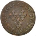 1 Double Tournois (Louis XIII - G - Poitiers)