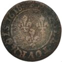1 Double Tournois (Louis XIII - R - Villeneuve St. André)