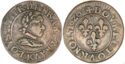 1 Double Tournois (Louis XIII - R - Villeneuve St. André)