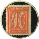 40 Pfennig (Mineralbrunnen A.G.)