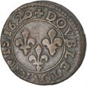 1 Double Tournois (Louis XIII - G - Poitiers)