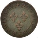 1 Double Tournois (Louis XIII - A - Paris)