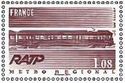 Design of RATP: Stamp of 1975