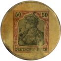 50 Pfennig (Conditorei-Kaffee Clauberg)