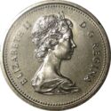 1 Dollar (Voyageur - Smaller young bust)