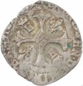 1 Douzain (Henri IV - O - Clermont-Ferrand Type 8)