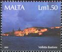 Valletta Bastions at Night