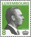 Grand Duke Jean (8 Fr. background color: green)