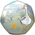 50 Pence (Æsop's Fables - The Goose that laid the Golden Eggs)