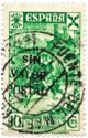 15th Century Post Rider - Overprint