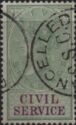 Civil Service Queen Victoria 5/-