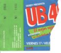 UB40 - Estadio Vélez Sarsfield - Acceso Cesped